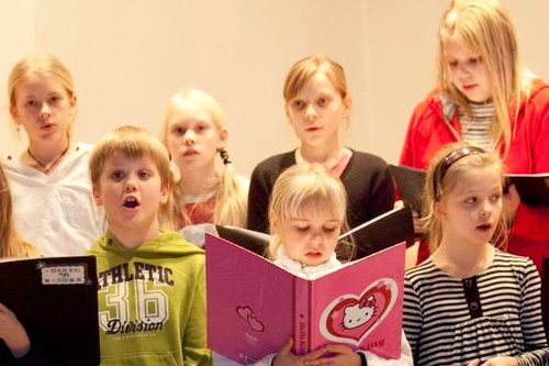 Lapsikuoro, Kuva: Kirkon tiedotuskeskus/Hannu Jukola 2010