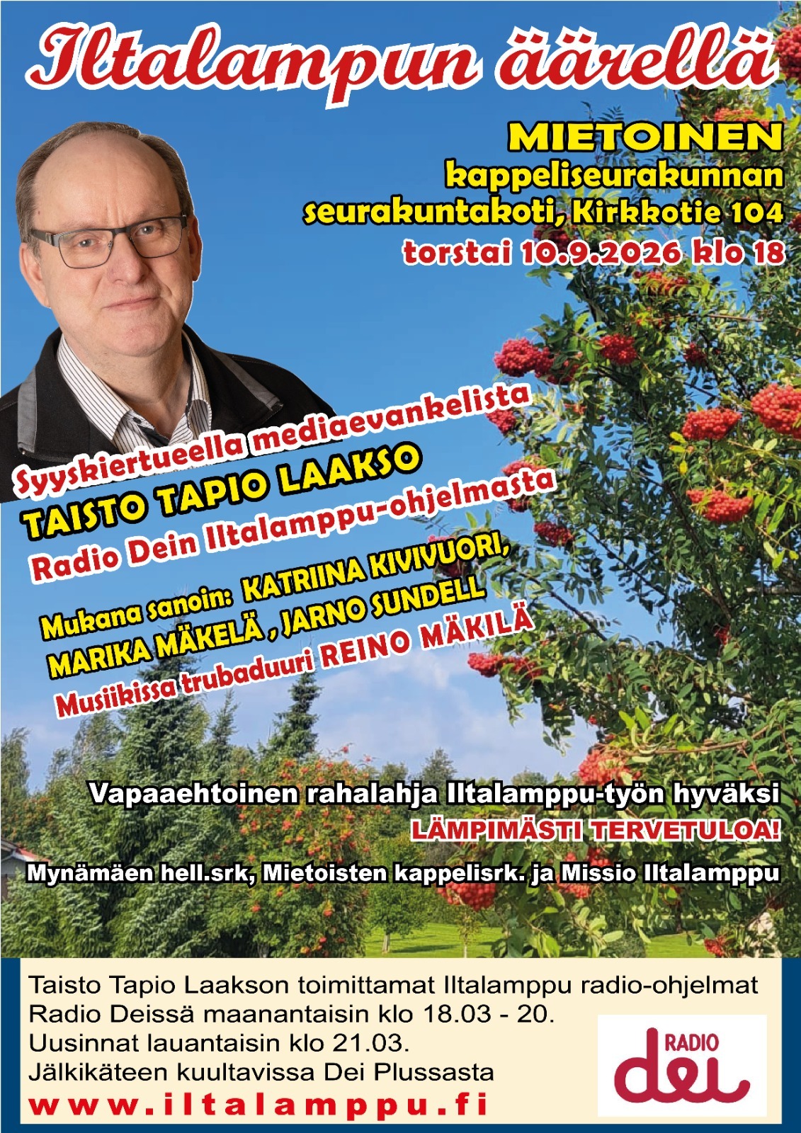 Iltalamppu mainos