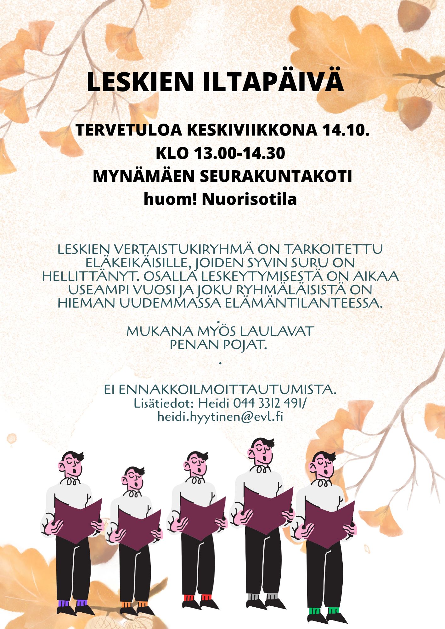 Leskien iltapäivä