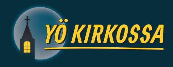 yö kirkossa -logo