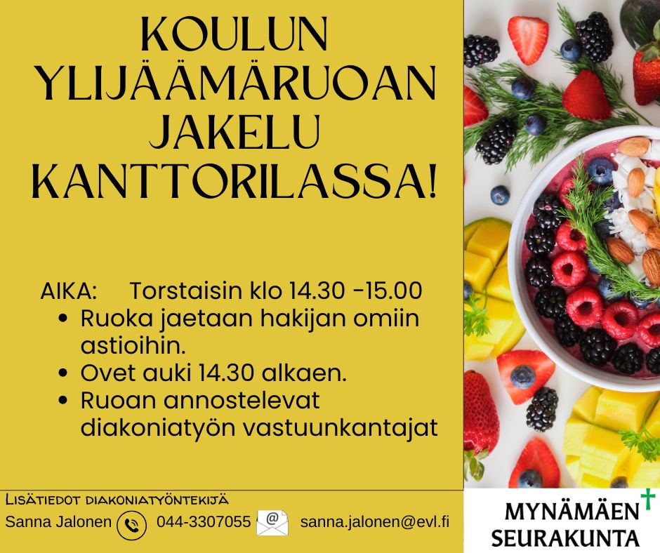 Kouluruokajakelun mainos!